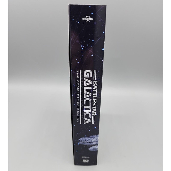 Battlestar Galactica The Complete Epic Series 10 DVDs Seasons Sci Fi Classic - Picture 4 of 11